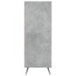 vidaXL Estantería madera de ingeniería gris hormigón 69,5x32,5x90 cm vidaXL Estantería madera de ingeniería gris hormigón 69,5x32,5x90 cm