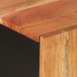 vidaXL Aparador con 2 puertas madera maciza de acacia 90x33x75 cm vidaXL Aparador con 2 puertas madera maciza de acacia 90x33x75 cm