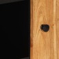 vidaXL Aparador con 2 puertas madera maciza de acacia 90x33x75 cm vidaXL Aparador con 2 puertas madera maciza de acacia 90x33x75 cm