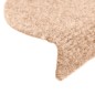 vidaXL Alfombrilla autoadhesiva de escalera 10 uds 56x17x3 cm marrón vidaXL Alfombrilla autoadhesiva de escalera 10 uds 56x17x3 cm marrón