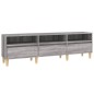 vidaXL Mueble para TV madera contrachapada gris Sonoma 150x30x44,5 cm vidaXL Mueble para TV madera contrachapada gris Sonoma 150x30x44,5 cm