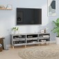 vidaXL Mueble para TV madera contrachapada gris Sonoma 150x30x44,5 cm vidaXL Mueble para TV madera contrachapada gris Sonoma 150x30x44,5 cm