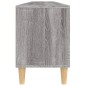 vidaXL Mueble para TV madera contrachapada gris Sonoma 150x30x44,5 cm vidaXL Mueble para TV madera contrachapada gris Sonoma 150x30x44,5 cm
