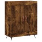 vidaXL Aparador alto madera contrachapada roble ahumado 69,5x34x180 cm vidaXL Aparador alto madera contrachapada roble ahumado 69,5x34x180 cm