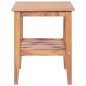 vidaXL Mesa de centro 40x40x50 cm madera de teca maciza vidaXL Mesa de centro 40x40x50 cm madera de teca maciza