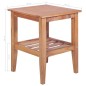 vidaXL Mesa de centro 40x40x50 cm madera de teca maciza vidaXL Mesa de centro 40x40x50 cm madera de teca maciza