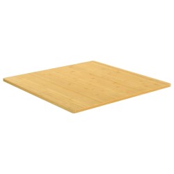 vidaXL Tablero de mesa de bambú 90x90x1,5 cm