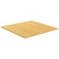 vidaXL Tablero de mesa de bambú 90x90x1,5 cm