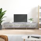 vidaXL Mueble para TV madera de ingeniería gris hormigón 150x36x30 cm vidaXL Mueble para TV madera de ingeniería gris hormigón 150x36x30 cm
