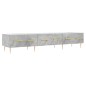 vidaXL Mueble para TV madera de ingeniería gris hormigón 150x36x30 cm vidaXL Mueble para TV madera de ingeniería gris hormigón 150x36x30 cm