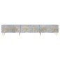 vidaXL Mueble para TV madera de ingeniería gris hormigón 150x36x30 cm vidaXL Mueble para TV madera de ingeniería gris hormigón 150x36x30 cm