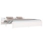 vidaXL Estructura de cama madera maciza blanco Super King 180x200 cm vidaXL Estructura de cama madera maciza blanco Super King 180x200 cm