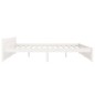 vidaXL Estructura de cama madera maciza blanco Super King 180x200 cm vidaXL Estructura de cama madera maciza blanco Super King 180x200 cm