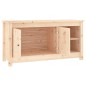vidaXL Mueble de TV de madera maciza de pino 103x36,5x52 cm
