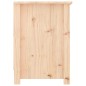 vidaXL Mueble de TV de madera maciza de pino 103x36,5x52 cm