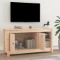vidaXL Mueble de TV de madera maciza de pino 103x36,5x52 cm