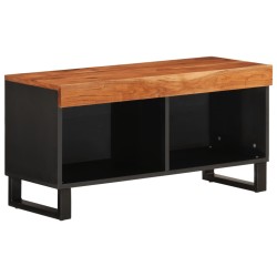 vidaXL Mueble de TV madera maciza de acacia 85x33x43,5 cm