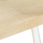 vidaXL Taburetes de cocina 4 unidades madera maciza de mango vidaXL Taburetes de cocina 4 unidades madera maciza de mango
