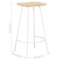 vidaXL Taburetes de cocina 4 unidades madera maciza de mango vidaXL Taburetes de cocina 4 unidades madera maciza de mango
