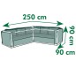 Nature Funda de muebles de jardín para sofá en forma de L 250x90x90 cm Nature Funda de muebles de jardín para sofá en forma de L 250x90x90 cm
