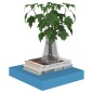 vidaXL Estante flotante pared 2 uds MDF azul 23x23,5x3,8 cm vidaXL Estante flotante pared 2 uds MDF azul 23x23,5x3,8 cm