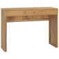 vidaXL Mesa consola de madera maciza de teca 100x35x75 cm vidaXL Mesa consola de madera maciza de teca 100x35x75 cm