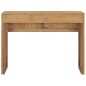 vidaXL Mesa consola de madera maciza de teca 100x35x75 cm vidaXL Mesa consola de madera maciza de teca 100x35x75 cm