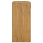 vidaXL Mesa consola de madera maciza de teca 100x35x75 cm vidaXL Mesa consola de madera maciza de teca 100x35x75 cm
