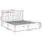 vidaXL Estructura de cama madera maciza blanco 200x200 cm vidaXL Estructura de cama madera maciza blanco 200x200 cm