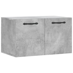 vidaXL Armario de pared madera ingeniería gris hormigón 60x36,5x35 cm
