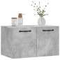 vidaXL Armario de pared madera ingeniería gris hormigón 60x36,5x35 cm