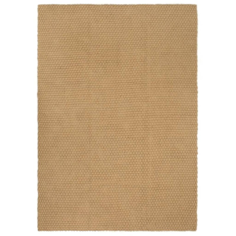 vidaXL Alfombra rectangular yute natural 120x180 cm vidaXL Alfombra rectangular yute natural 120x180 cm