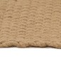 vidaXL Alfombra rectangular yute natural 120x180 cm vidaXL Alfombra rectangular yute natural 120x180 cm
