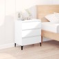 vidaXL Aparador de madera contrachapada blanco 60x35x70 cm vidaXL Aparador de madera contrachapada blanco 60x35x70 cm