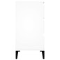 vidaXL Aparador de madera contrachapada blanco 60x35x70 cm vidaXL Aparador de madera contrachapada blanco 60x35x70 cm