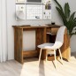 vidaXL Escritorio madera contrachapada roble ahumado 100x50x76 cm vidaXL Escritorio madera contrachapada roble ahumado 100x50x76 cm