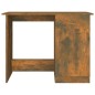 vidaXL Escritorio madera contrachapada roble ahumado 100x50x76 cm vidaXL Escritorio madera contrachapada roble ahumado 100x50x76 cm