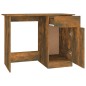 vidaXL Escritorio madera contrachapada roble ahumado 100x50x76 cm vidaXL Escritorio madera contrachapada roble ahumado 100x50x76 cm