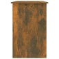 vidaXL Escritorio madera contrachapada roble ahumado 100x50x76 cm vidaXL Escritorio madera contrachapada roble ahumado 100x50x76 cm