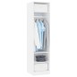 vidaXL Armario de madera contrachapada blanco 50x50x200 cm vidaXL Armario de madera contrachapada blanco 50x50x200 cm