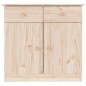 vidaXL Aparador ALTA madera maciza de pino 77x35x73 cm vidaXL Aparador ALTA madera maciza de pino 77x35x73 cm