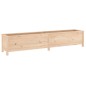 vidaXL Arriate elevado de jardín madera maciza de pino 199,5x40x39 cm vidaXL Arriate elevado de jardín madera maciza de pino 199,5x40x39 cm