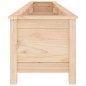 vidaXL Arriate elevado de jardín madera maciza de pino 199,5x40x39 cm vidaXL Arriate elevado de jardín madera maciza de pino 199,5x40x39 cm