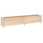 vidaXL Arriate elevado de jardín madera maciza de pino 199,5x40x39 cm vidaXL Arriate elevado de jardín madera maciza de pino 199,5x40x39 cm