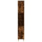 vidaXL Armario de baño madera contrachapada roble ahumado 30x30x190 cm vidaXL Armario de baño madera contrachapada roble ahumado 30x30x190 cm