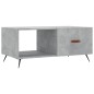 vidaXL Mesa de centro madera contrachapada gris hormigón 90x50x40 cm vidaXL Mesa de centro madera contrachapada gris hormigón 90x50x40 cm