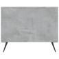 vidaXL Mesa de centro madera contrachapada gris hormigón 90x50x40 cm vidaXL Mesa de centro madera contrachapada gris hormigón 90x50x40 cm