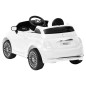 vidaXL Coche correpasillos eléctrico Fiat 500 blanco vidaXL Coche correpasillos eléctrico Fiat 500 blanco