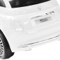 vidaXL Coche correpasillos eléctrico Fiat 500 blanco vidaXL Coche correpasillos eléctrico Fiat 500 blanco