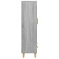 vidaXL Aparador alto de madera contrachapada gris Sonoma 70x31x115 cm vidaXL Aparador alto de madera contrachapada gris Sonoma 70x31x115 cm